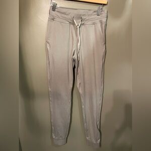 Balance athletica legging grey tan jogger sweatpants size medium